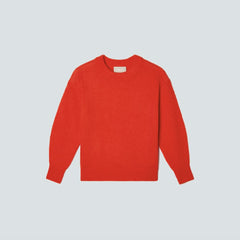 The Cocoon Crew in Alpaca | Red Orange