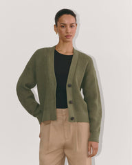 The Boxy Cardigan in Everyday Cotton | Kalamata