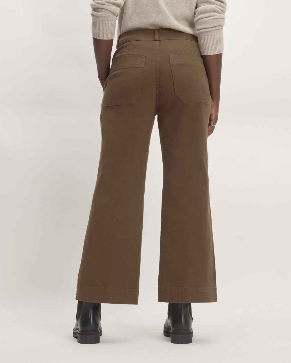 The Organic Kick Flare Pant | Cocoa