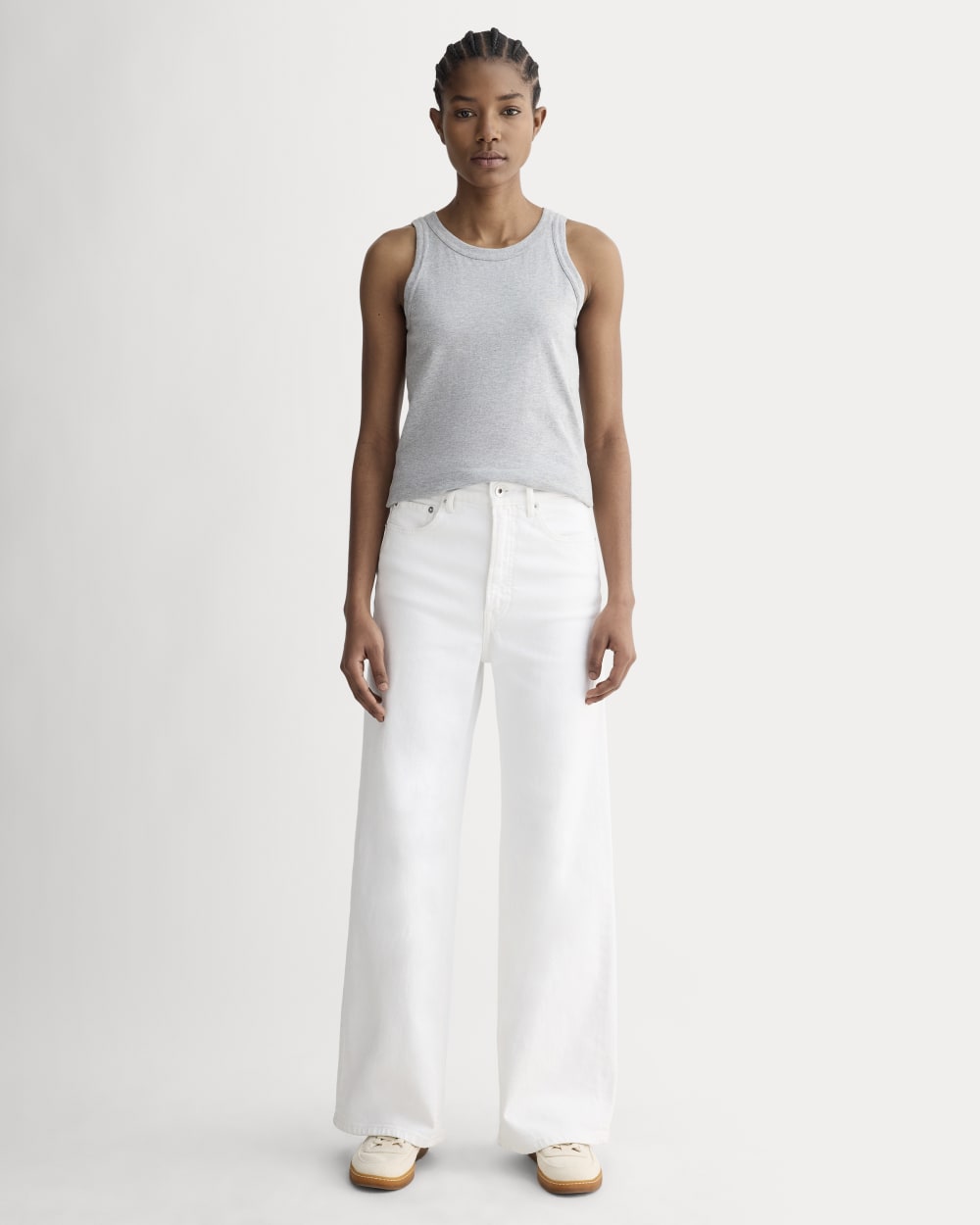 The Tank in Essential Cotton |  Heathered Grey