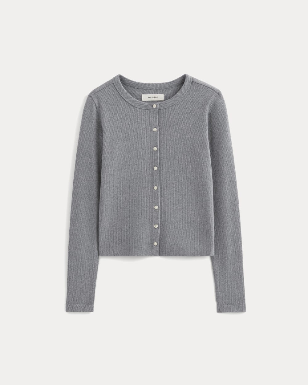 The Selfie Cardigan | Mid Heather Grey