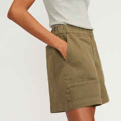 The Organic Pull-On Short | Beech