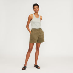 The Organic Pull-On Short | Beech