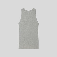 The Luxe Rib Racerback Tank | Heathered Grey