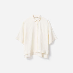 The Drapey Square Shirt | Bone