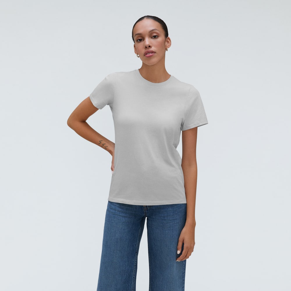 The Organic Cotton Crew Tee | Ice