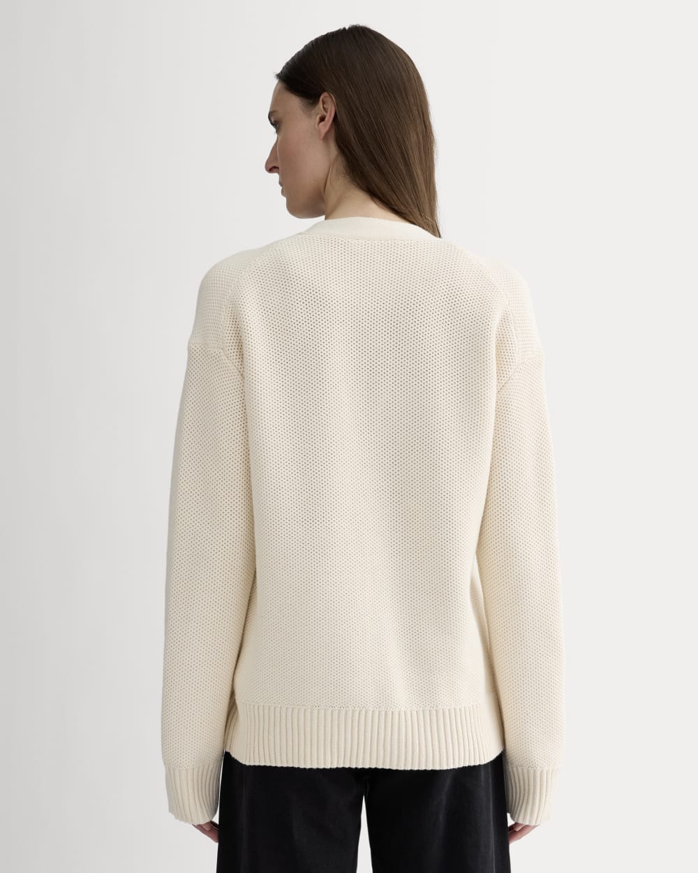 The Cotton Honeycomb Cardigan | Canvas