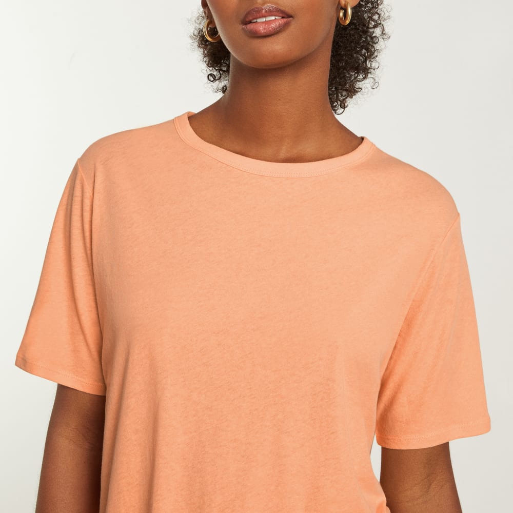 The Air Tee | Orange Chiffon