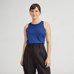 The Tank in Essential Cotton | Mazarine Blue