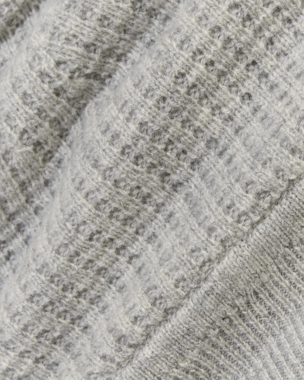 The Waffle Beanie | Heather Grey