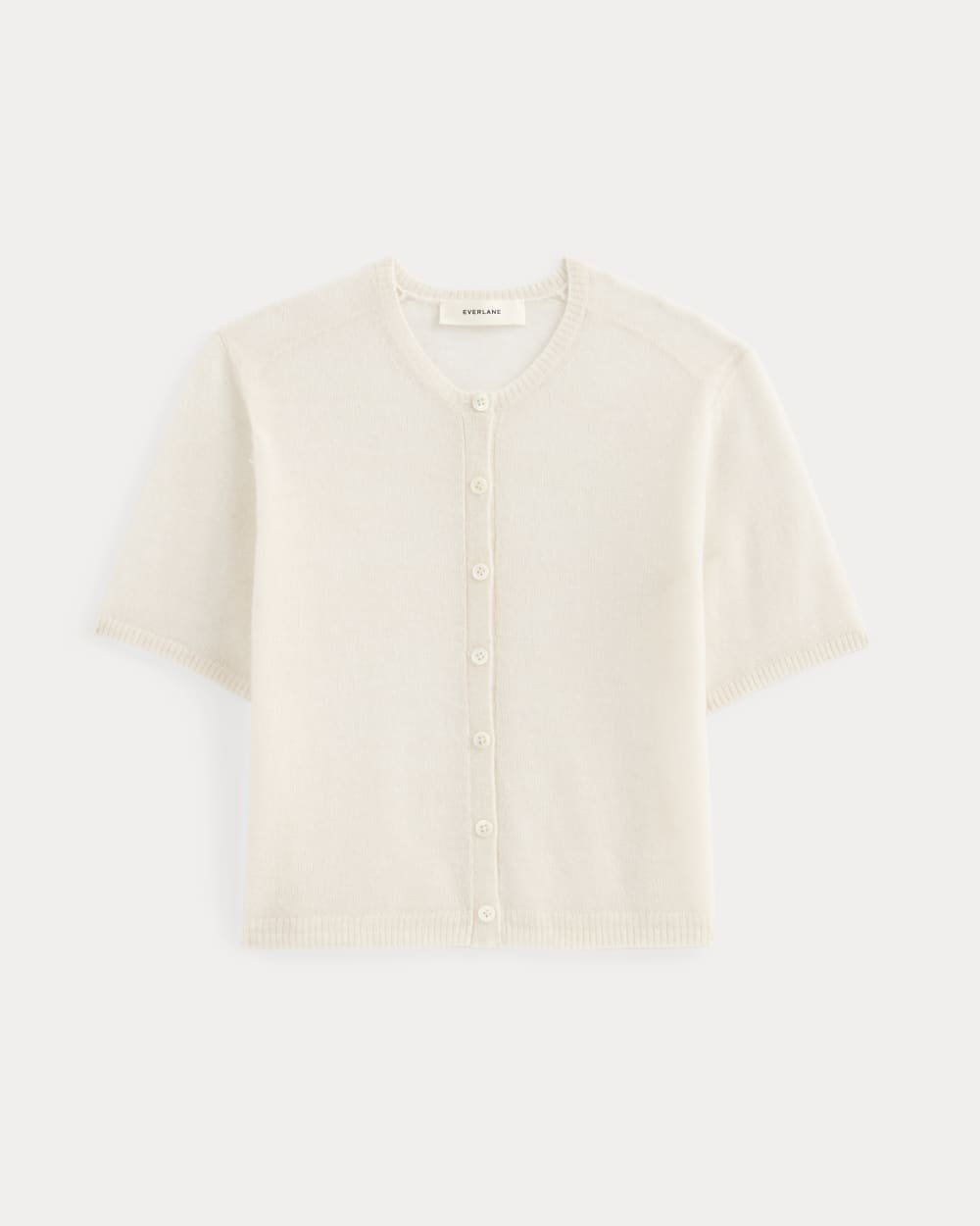 The Air Alpaca™ Short-Sleeve Cardigan | Birch