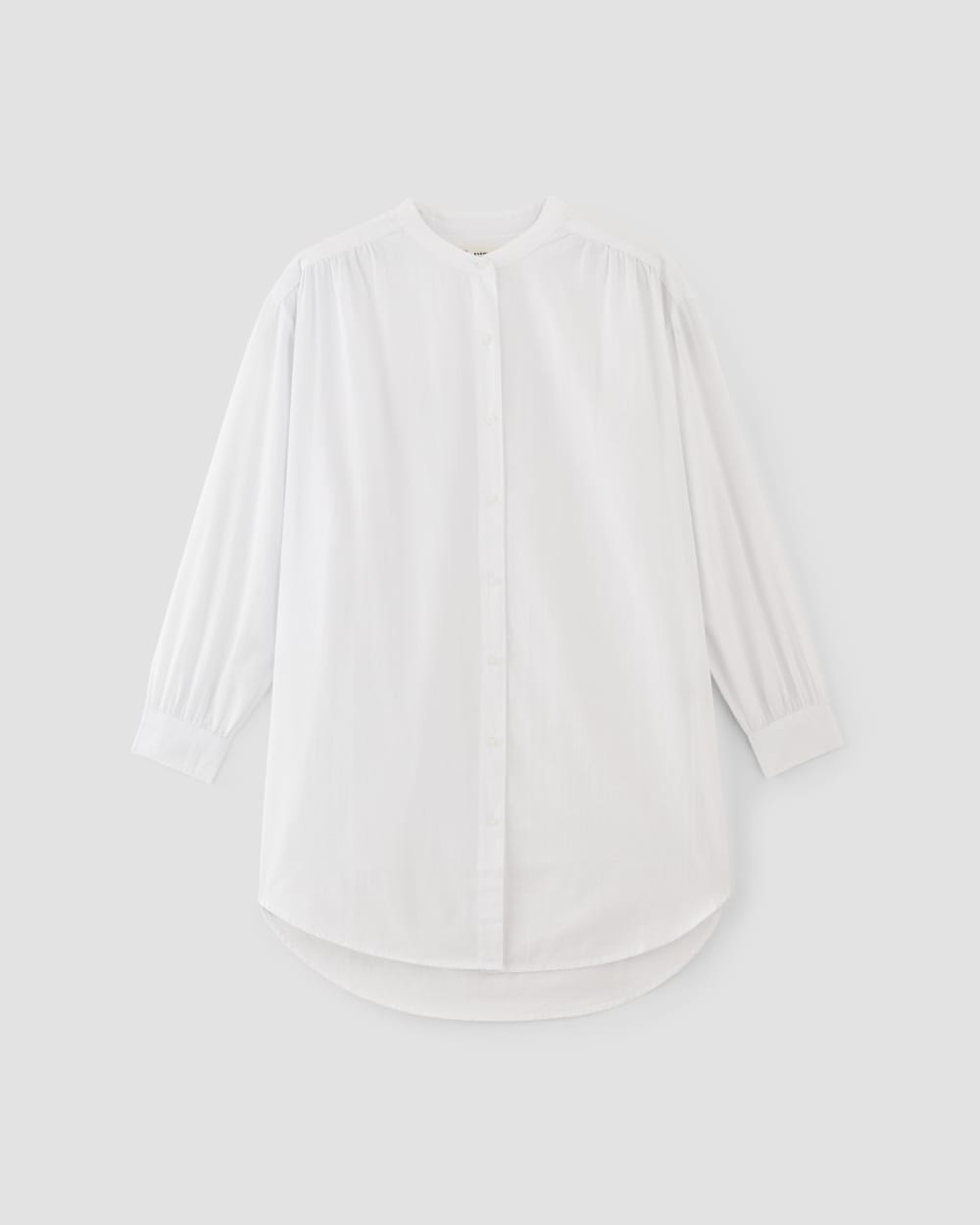 The Gauze Oversized Shirt | White