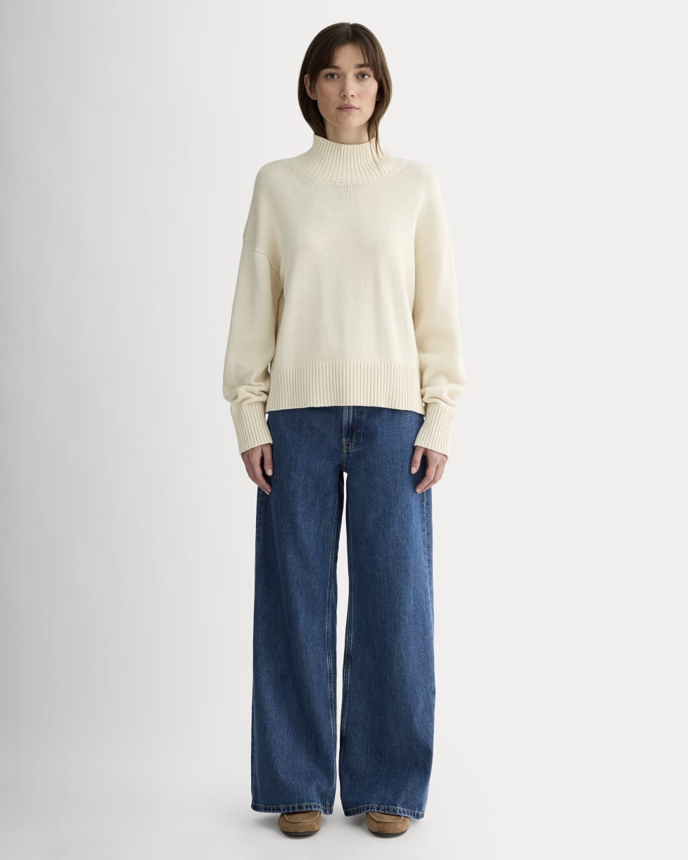 The Boxy Turtleneck in Everyday Cotton | Canvas