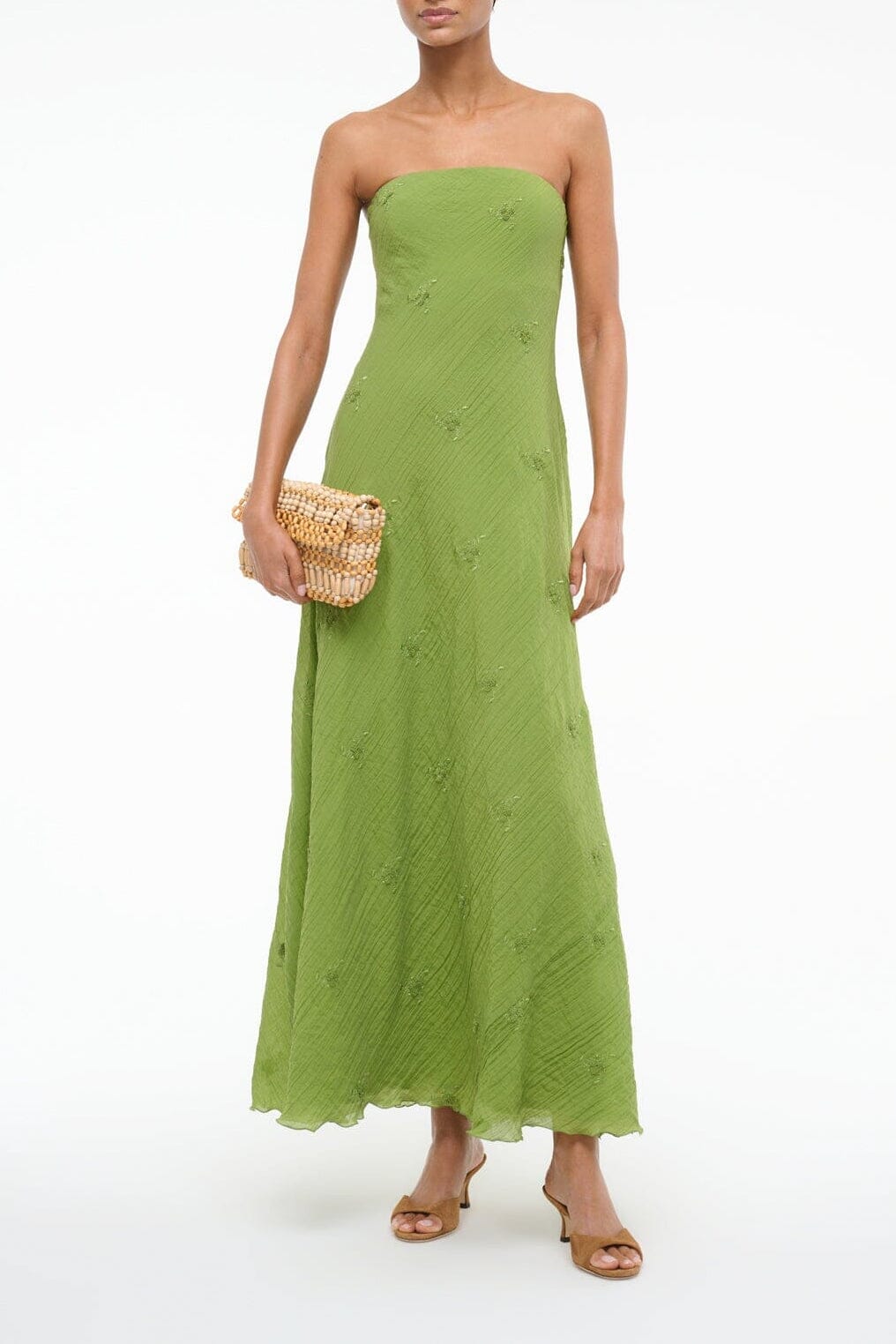 CASSIE DRESS | GARDEN GREEN