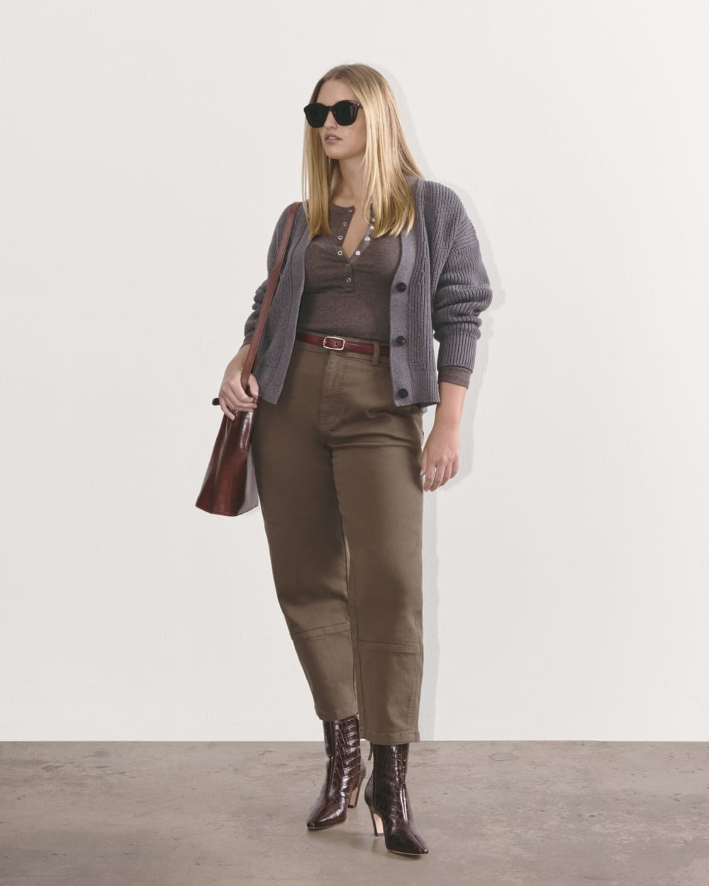 The Utility Barrel Pant | Cocoa | Regular