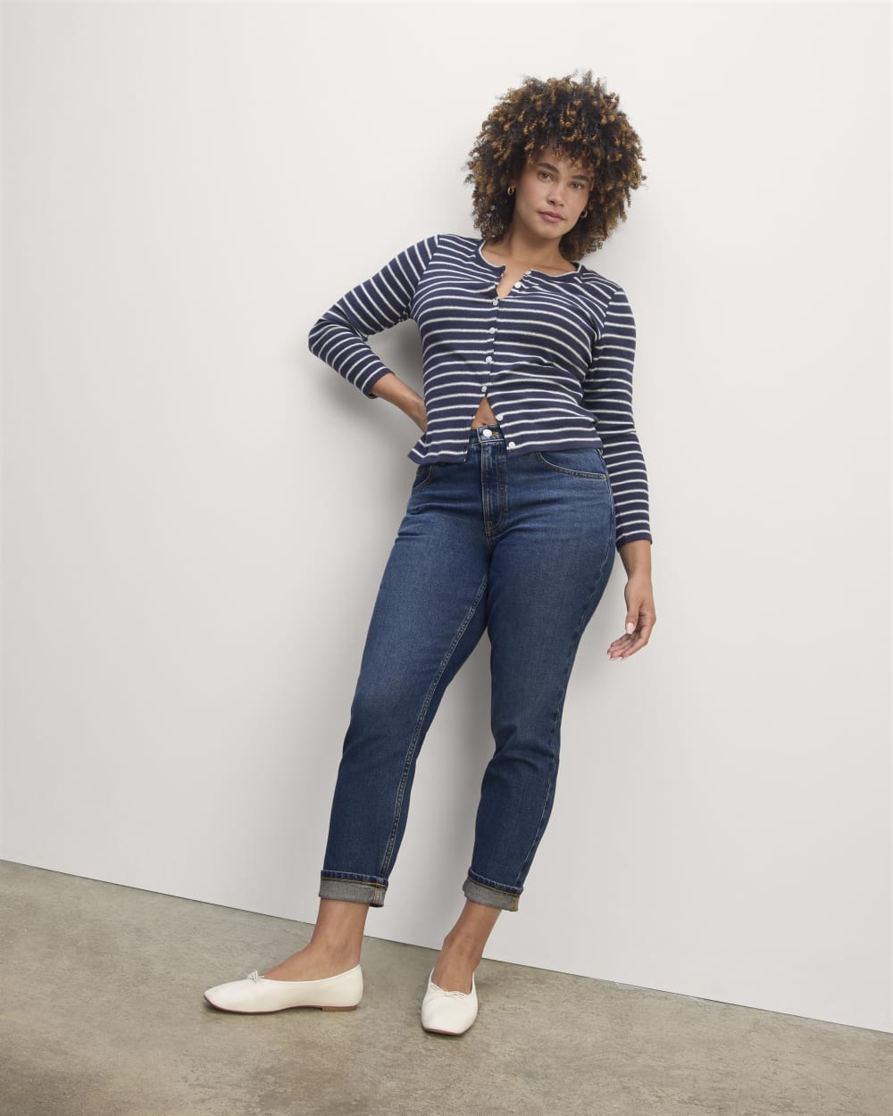The Super-Soft Relaxed Jean | Whisper Blue