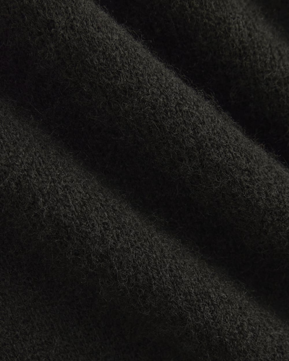 Cashmere Polo Sweater | Black