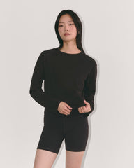 The Perform Crew Tee | Black