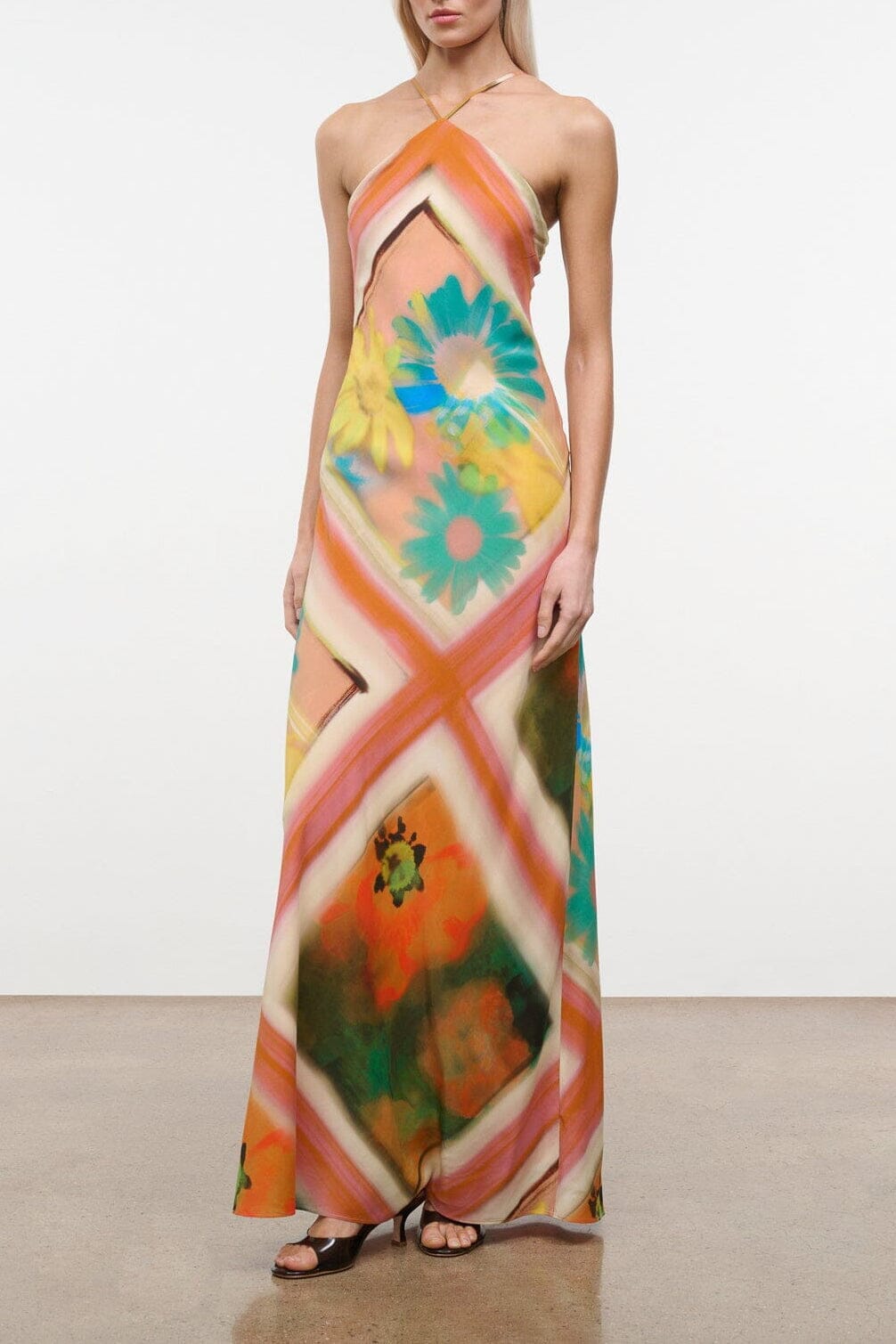 CUBISM DRESS | SUPERBLOOM SCARF