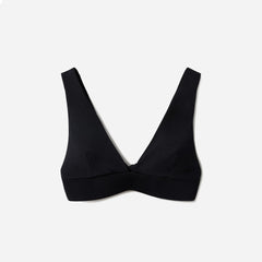 The Triangle Bikini Top | Black