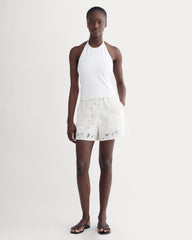 The Eyelet Pull-On Short | Bone