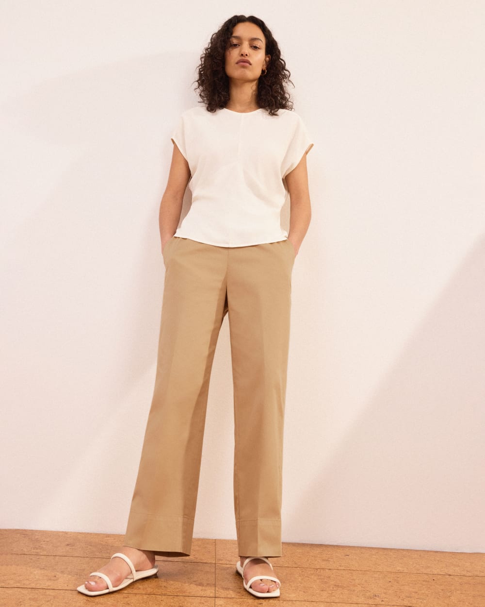The Easy Pant | Trench Coat Khaki