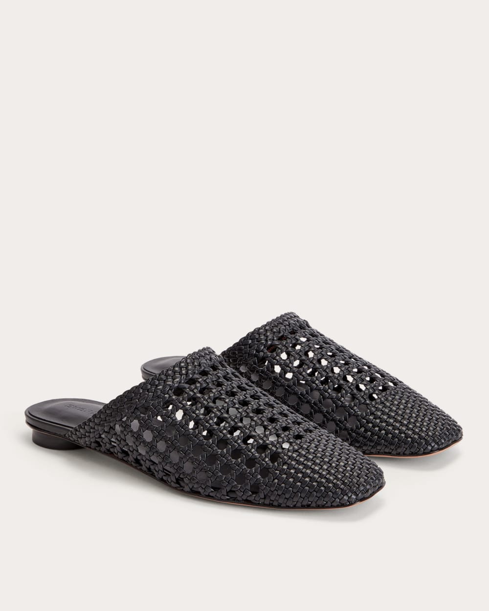 The Day Mule | Black Woven