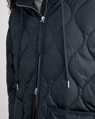 ReNew Quilted Hooded Liner | Navy