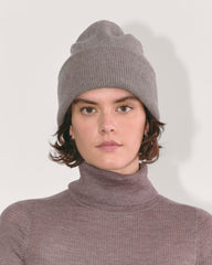 The Cabin Beanie | Taupe Melange