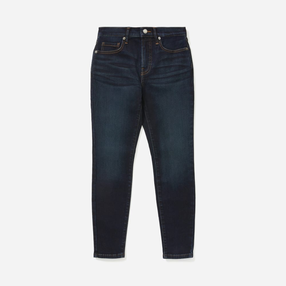 The Authentic Stretch High-Rise Skinny | Deep Indigo | 28.5" Inseam