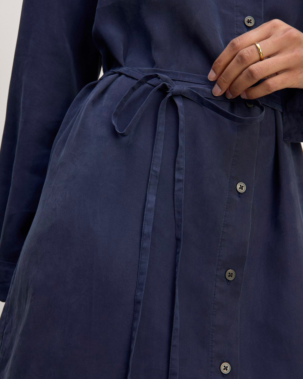 The Must-Have Shirtdress in Butterlite | Navy