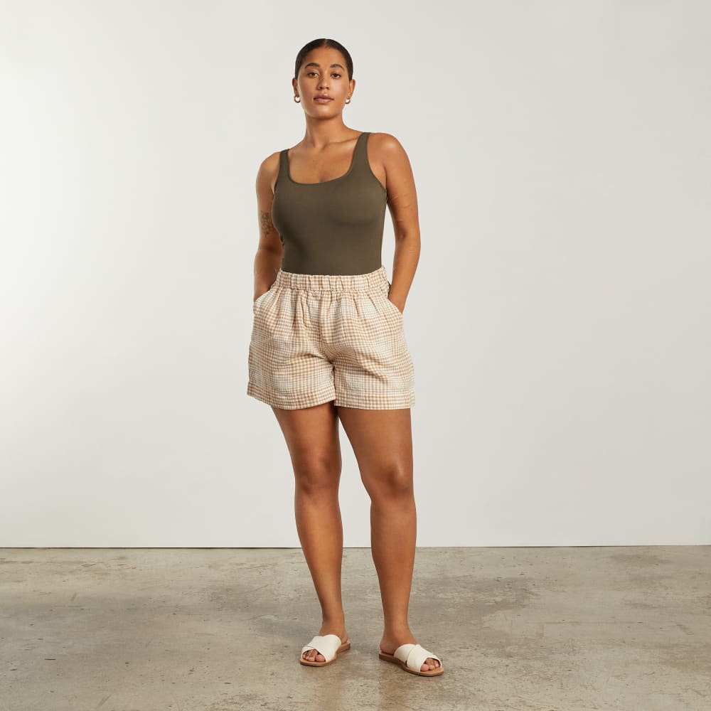 The Square-Neck One-Piece | Beech