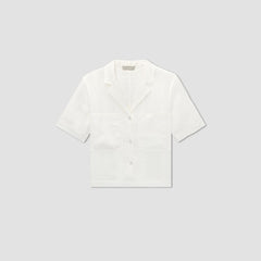 The Linen Workwear Shirt | White