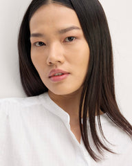 The Gauze Oversized Shirt | White