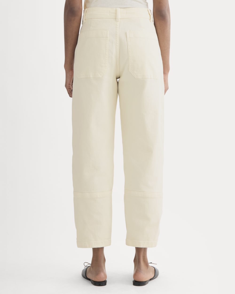 The Utility Barrel Pant | Bone | Regular