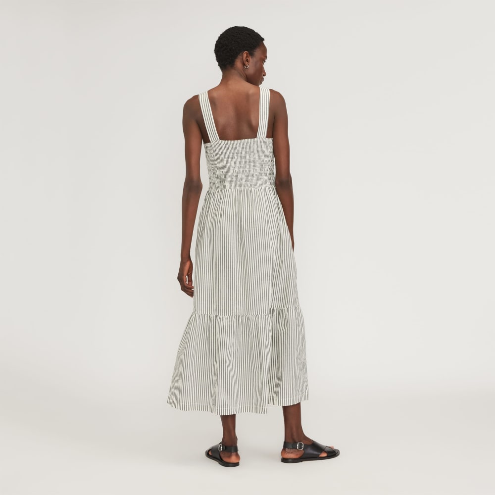 The Smock Dress | Black / Bone