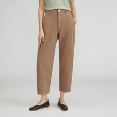 The Utility Barrel Pant | Toasted Coconut | Regular