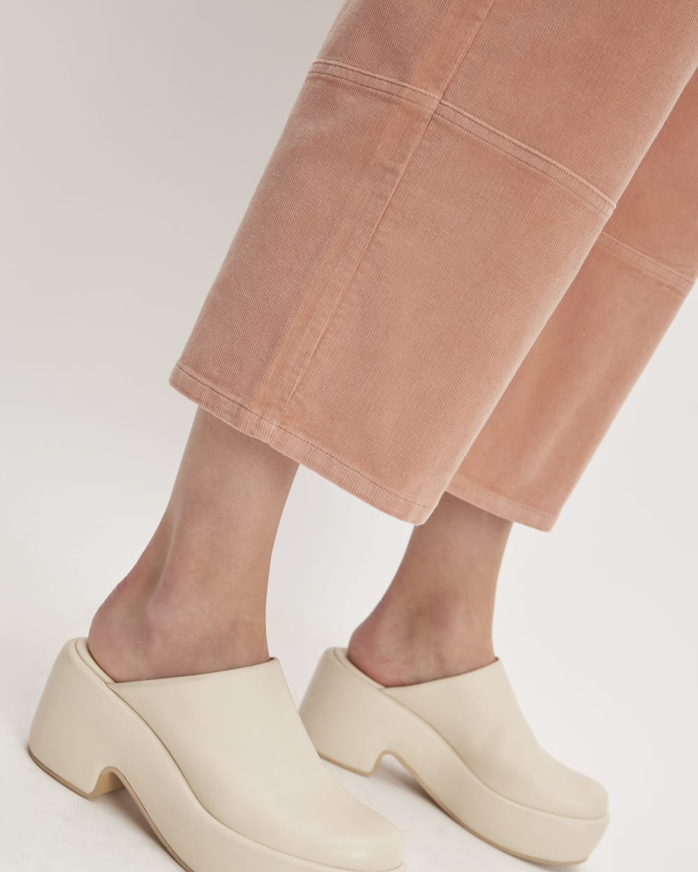 The Corduroy Gardener Pant | Blush Pink