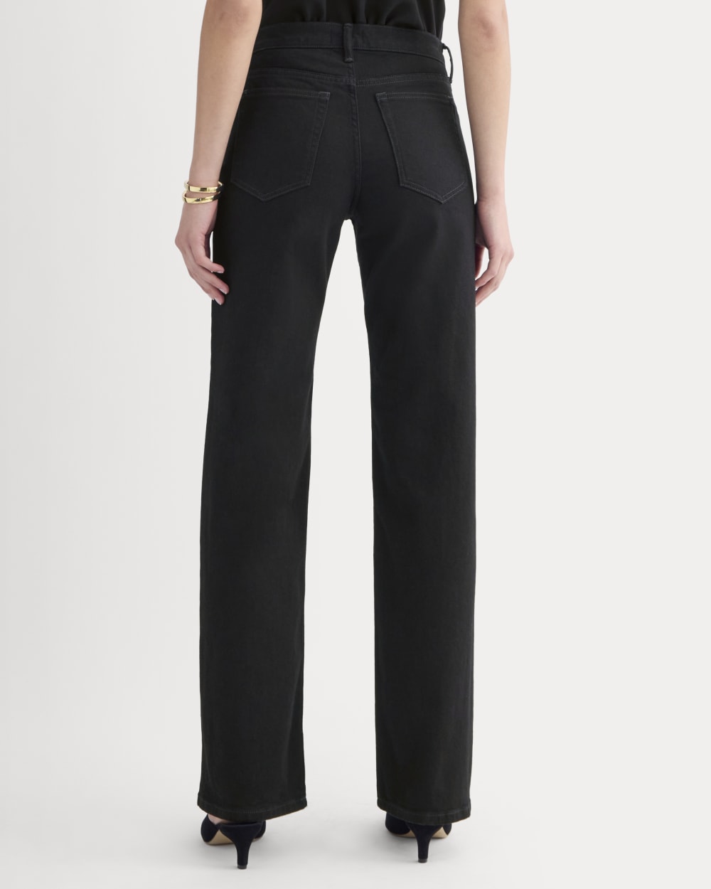 The Column Jean | Black | 33" Inseam