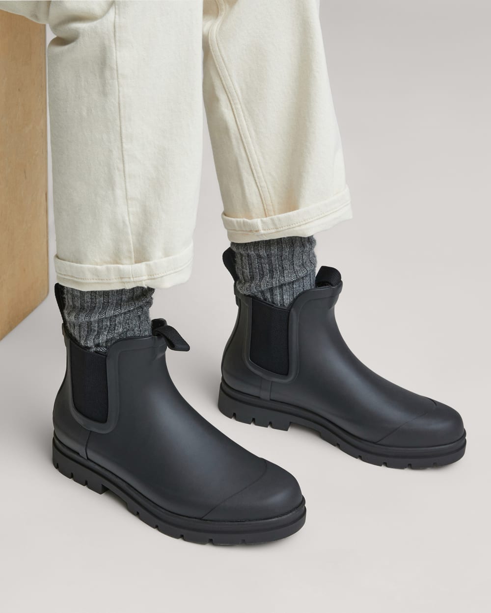 The Rain Boot | Black