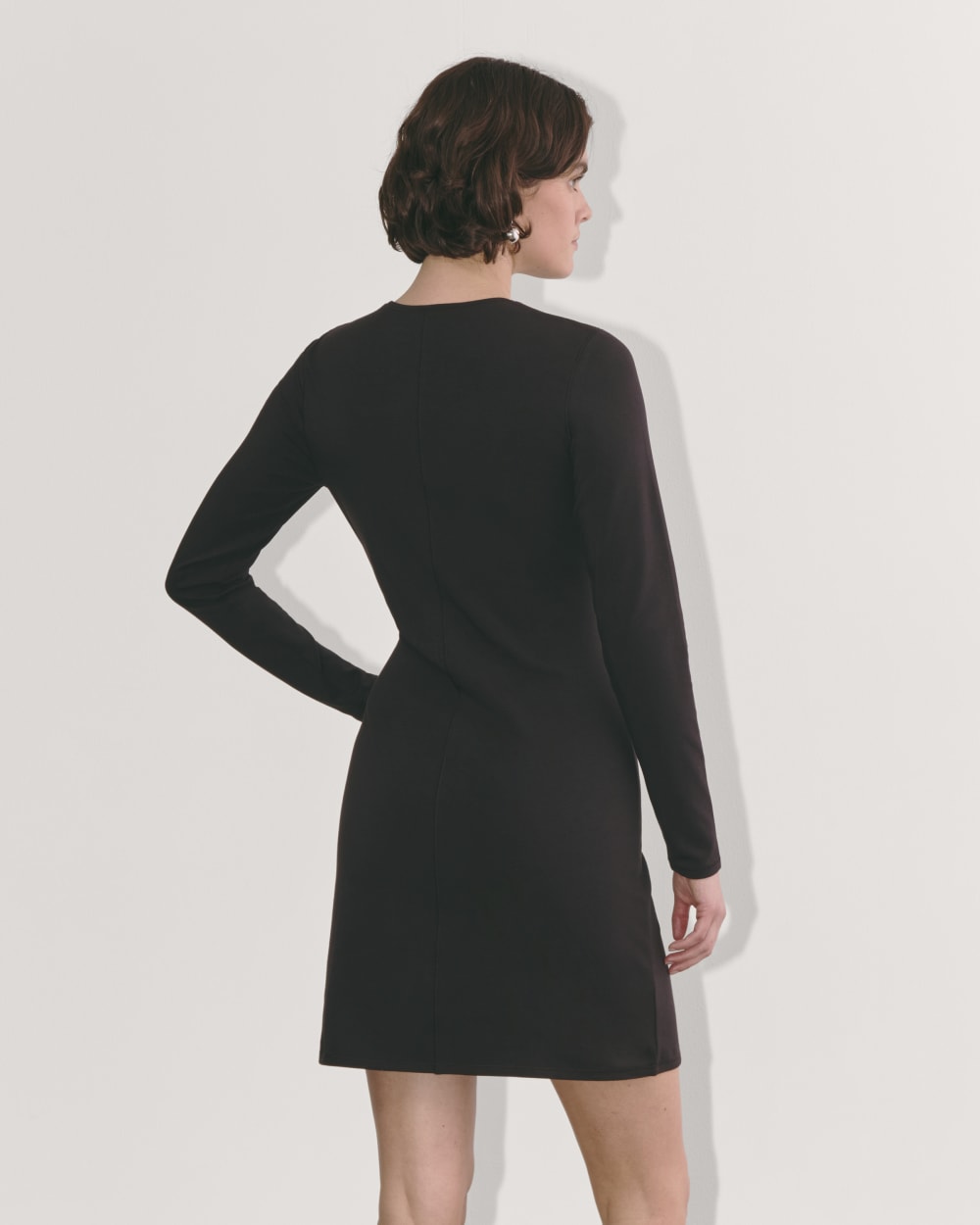 The Form Mini Dress | Black