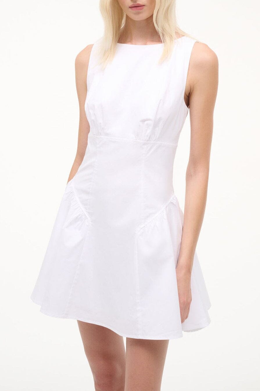 GWEN MINI DRESS | WHITE