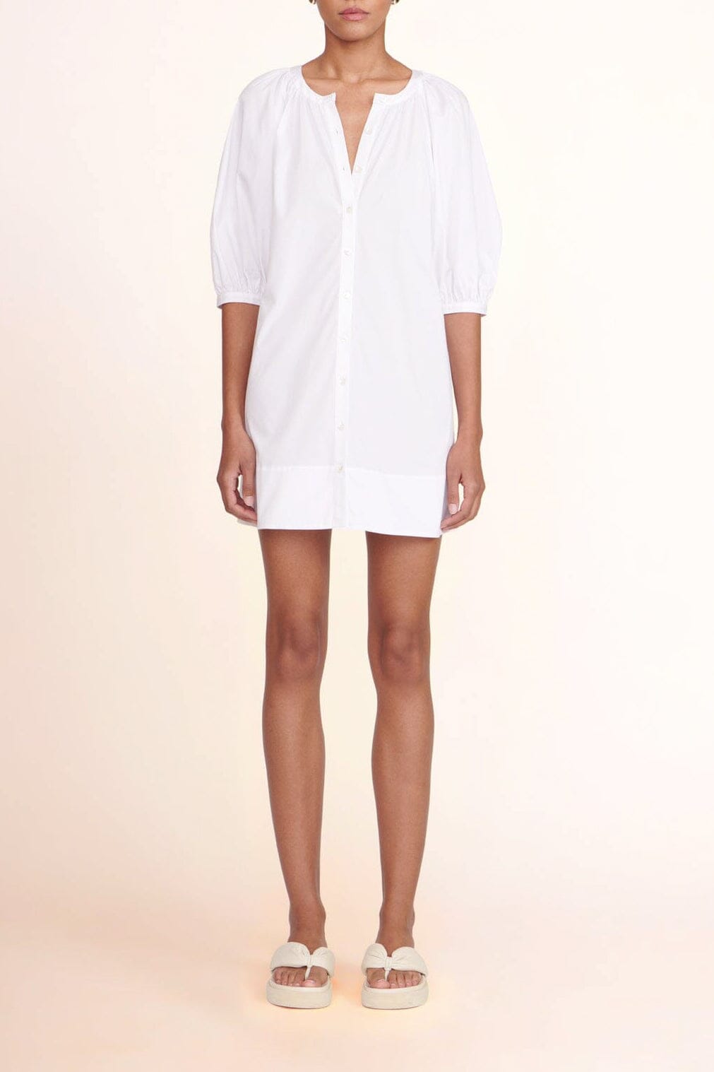 Mini Vincent Dress | White