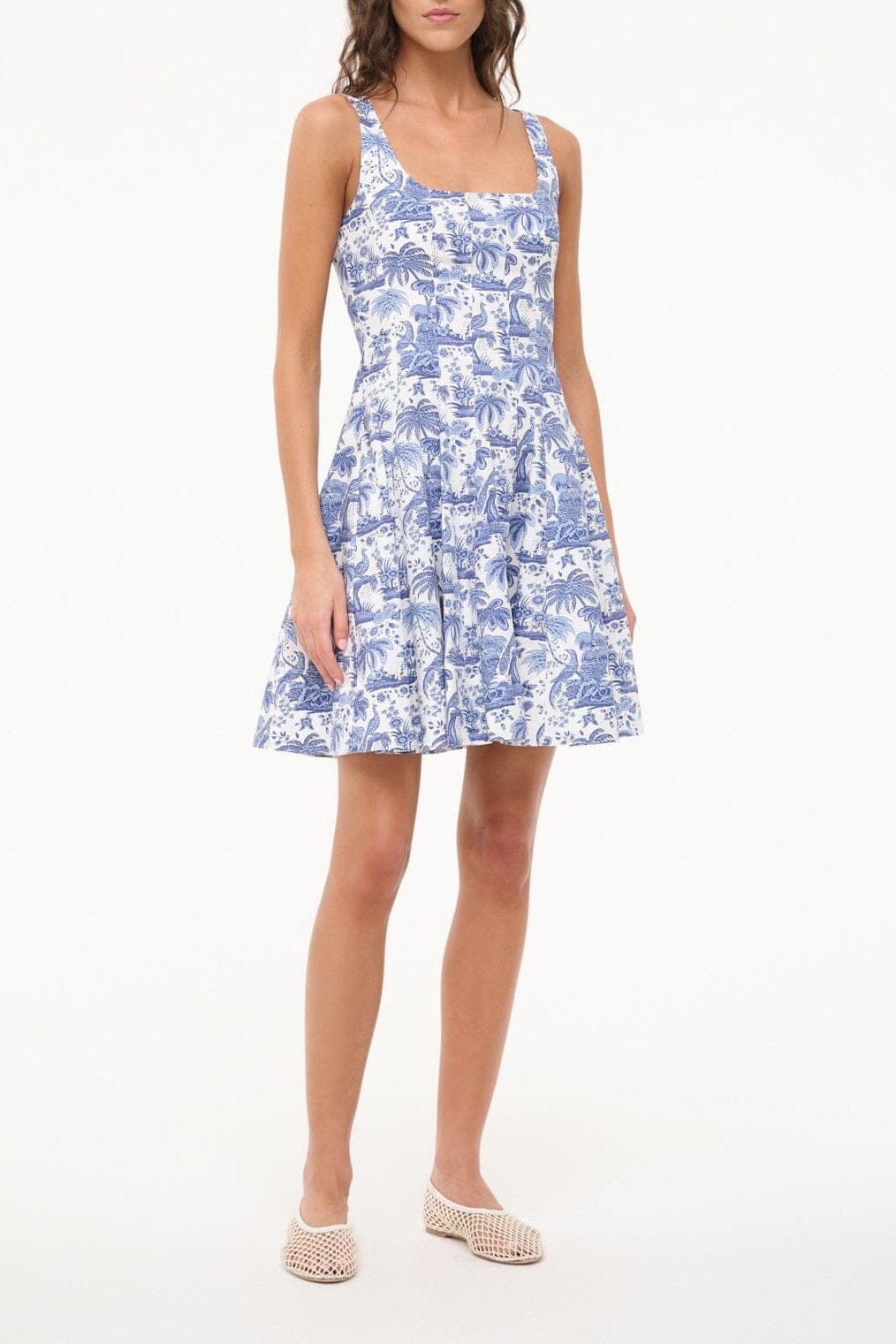 MINI WELLS DRESS | BLUE TOILE