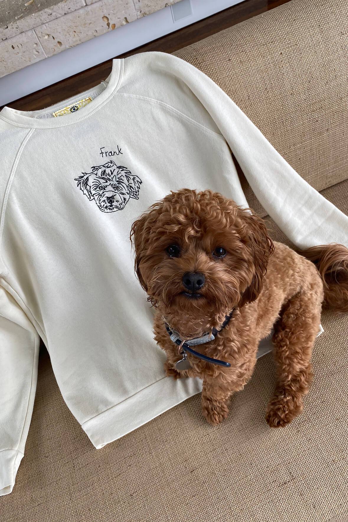 Custom STAUD x C.Bonz Sweatshirt | Cream