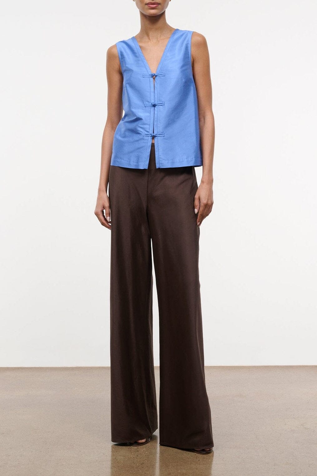 Sami Silk Dupioni Top | Coast