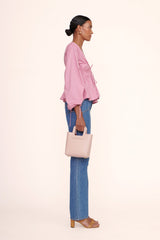 Mini Shirley Leather Bag | Blush