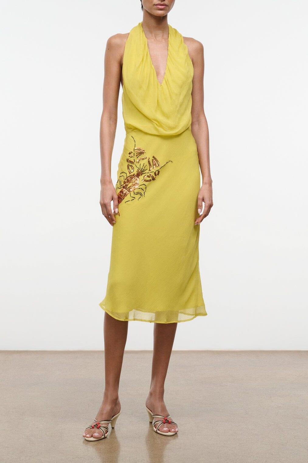 SIMONA DRESS | CITRON
