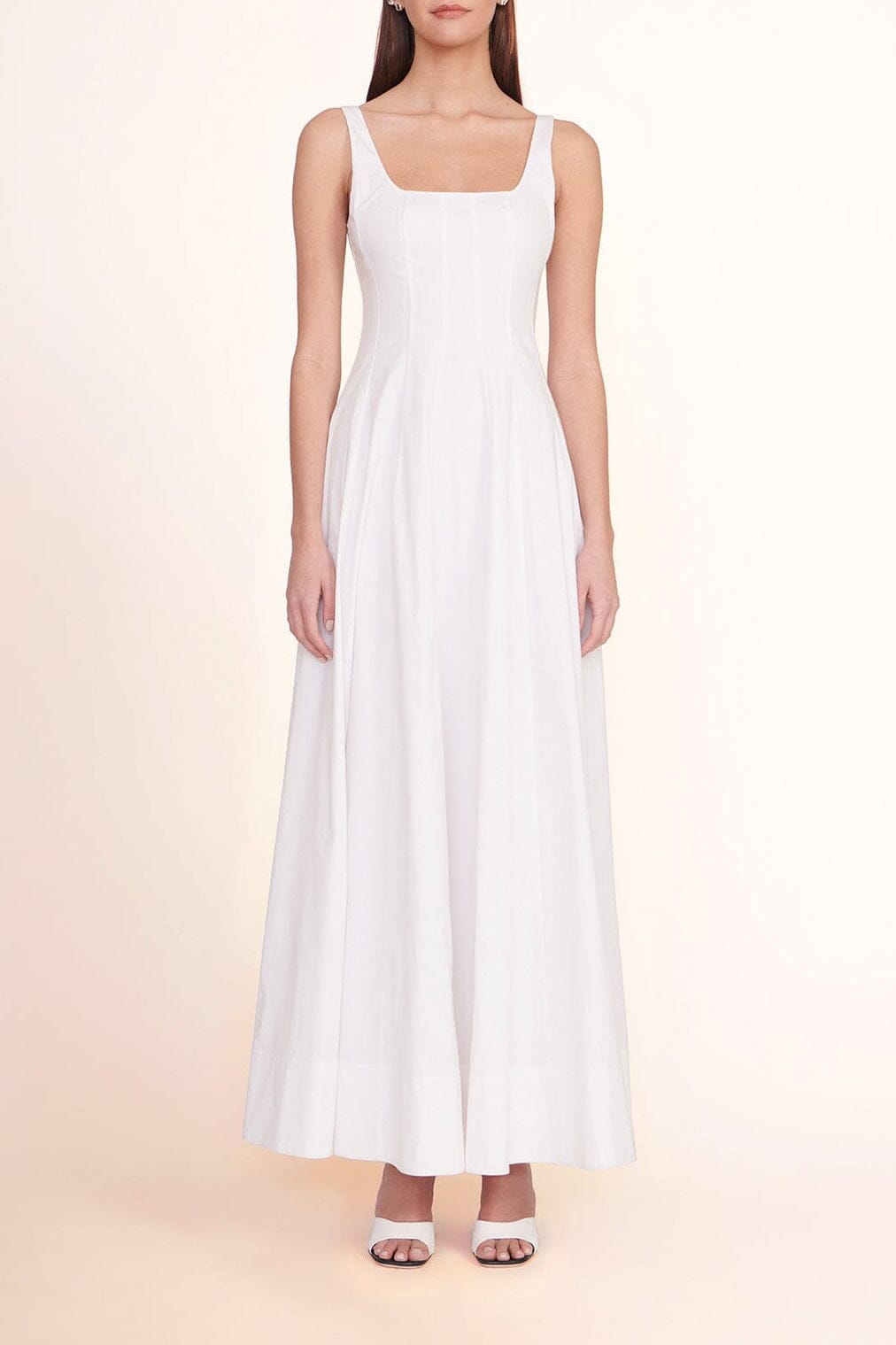 WELLS MAXI DRESS | WHITE